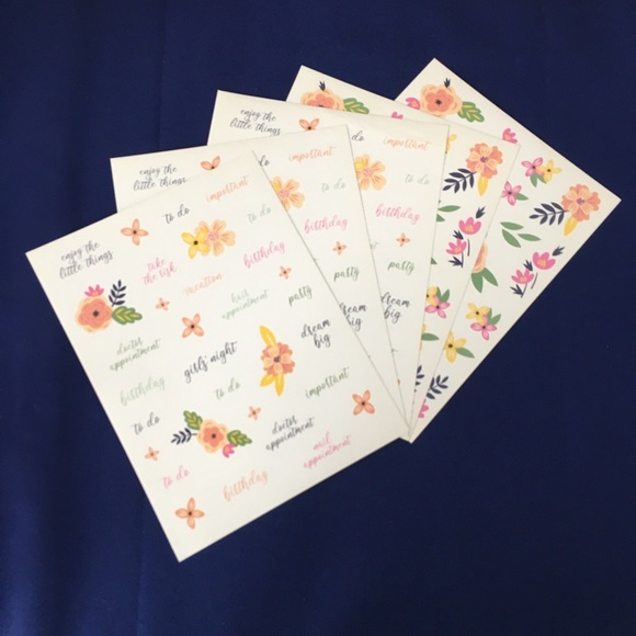 Spiral Daily Planner And 5pc. Sticker Sheets - Picture 6 of 11